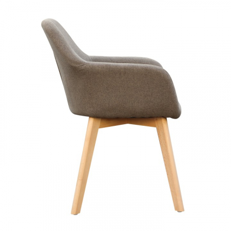Fotoliu de design, maro/fag, CLORIN NEW [1]