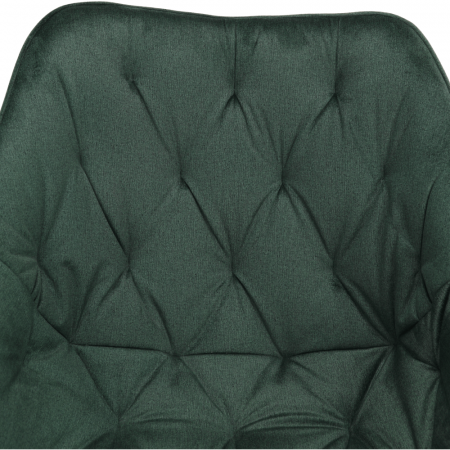 Fotoliu de design, material textil Velvet verde, FEDRIS [12]