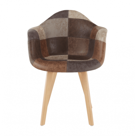 Fotoliu de design, patchwork/fag, TERST [14]