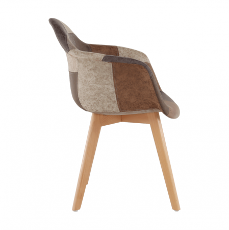Fotoliu de design, patchwork/fag, TERST [12]