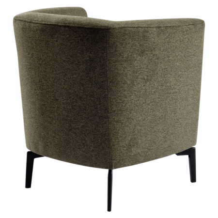 Fotoliu de design, verde / negru, KAPY [5]