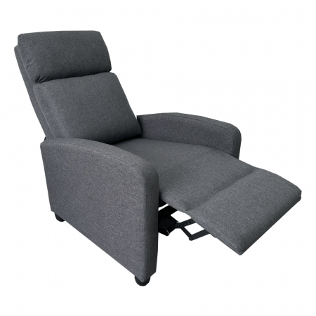 Fotoliu de relaxare, gri, KRESO [1]