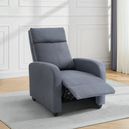 Fotoliu de relaxare, gri, KRESO NEW [19]