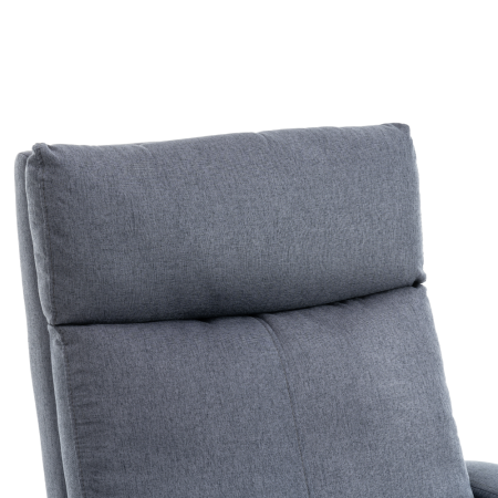 Fotoliu de relaxare, gri, KRESO NEW [8]