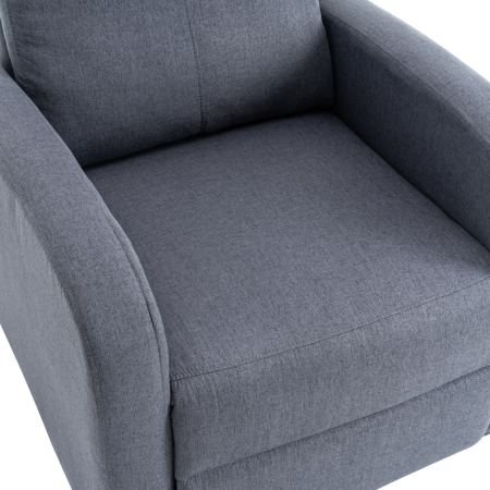 Fotoliu de relaxare, gri, KRESO NEW [15]