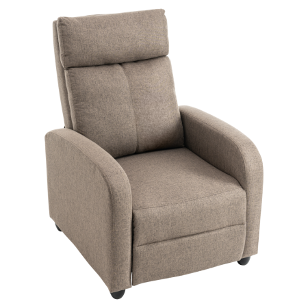 Fotoliu de relaxare, maro, KRESO NEW [2]