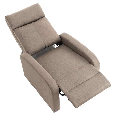 Fotoliu de relaxare, maro, KRESO NEW [3]