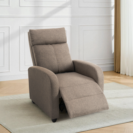 Fotoliu de relaxare, maro, KRESO NEW [22]