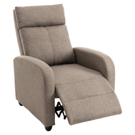 Fotoliu de relaxare, maro, KRESO NEW [1]