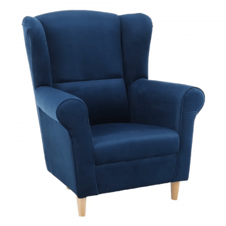 Fotolii balansoar/relaxante - Fotoliu, material albastru, CHARLOT