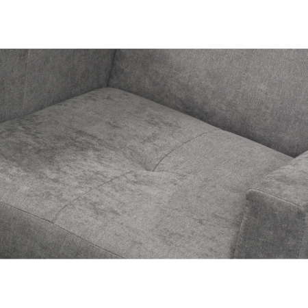 Fotoliu, material textil gri, VALDO [3]