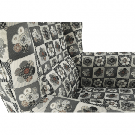 Fotoliu, material textil în stilul patchwork N1, CHARLOT [8]