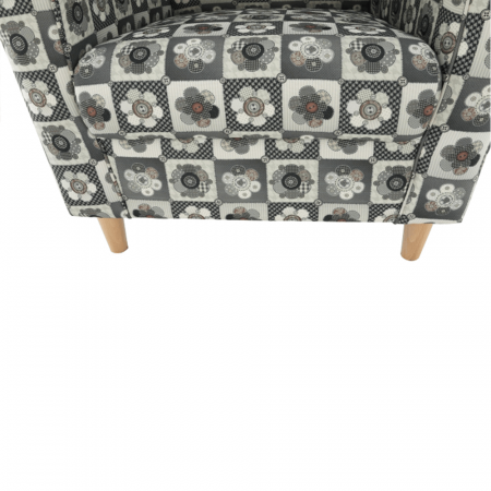 Fotoliu, material textil în stilul patchwork N1, CHARLOT [4]