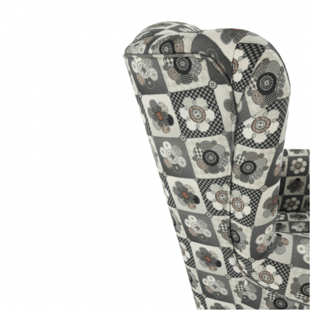 Fotoliu, material textil în stilul patchwork N1, CHARLOT [1]