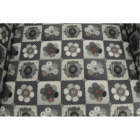Fotoliu, material textil în stilul patchwork N1, CHARLOT [9]