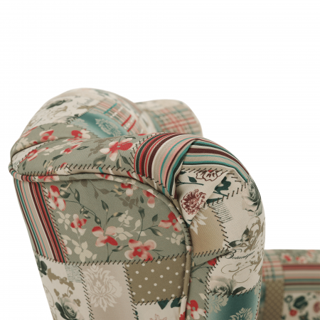 Fotoliu, material textil în stilul patchwork viorica 1, CHARLOT [7]