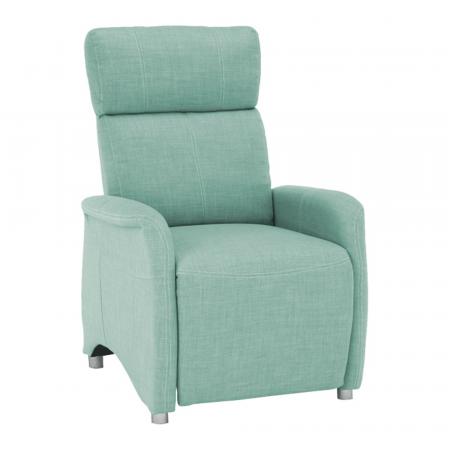 Fotolii balansoar/relaxante - Fotoliu reglabil, material textil mentol FOREST