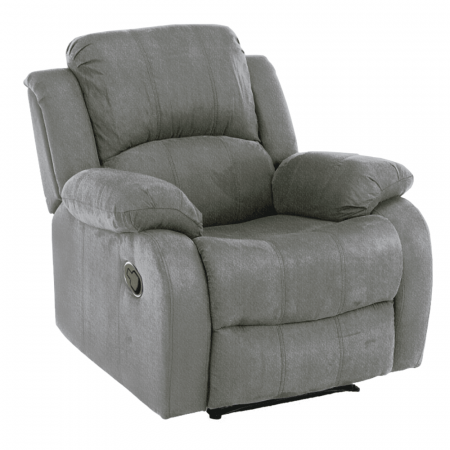 Fotolii balansoar/relaxante - Fotoliu relaxant reglabil, material gri deschis, ASKOY