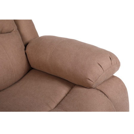 Fotoliu relaxant reglabil, material maro, ASKOY NEW [14]