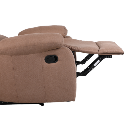 Fotoliu relaxant reglabil, material maro, ASKOY NEW [5]