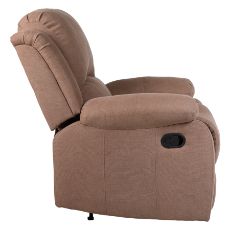 Fotoliu relaxant reglabil, material maro, ASKOY NEW [8]