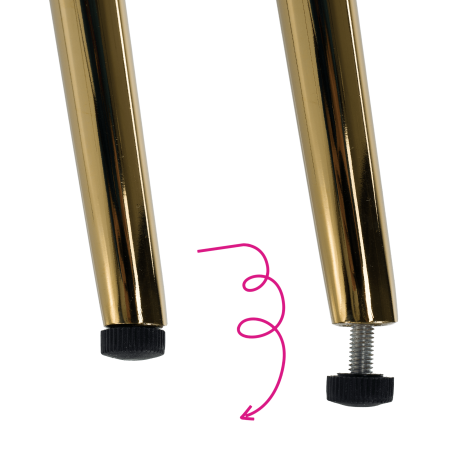 Fotoliu relaxant, ţesătură Velvet bej, BARET [14]