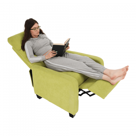 Fotoliu relaxant, verde, TURNER [1]