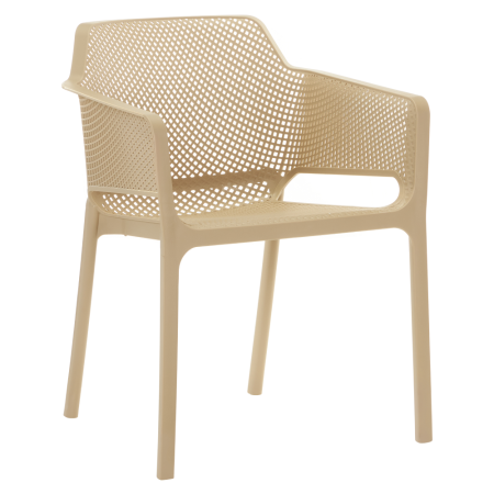 Toate Produsele - Fotoliu stivuibil, gri maroniu Taupe, LAVTON