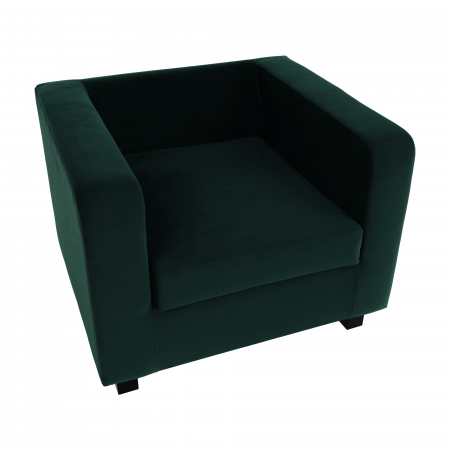 Fotoliu, ţesătură smarald, LUANA [12]