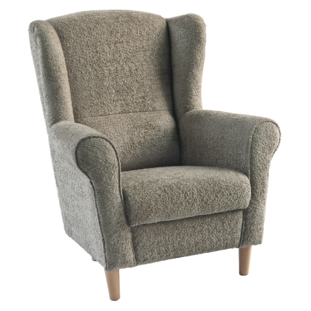 Fotoliu, textil gri-bej Taupe Coral, CHARLOT [0]