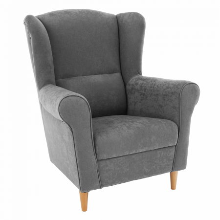 Fotolii balansoar/relaxante - Fotoliu, textil gri, CHARLOT