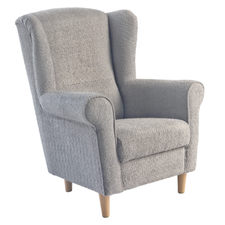 Toate Produsele - Fotoliu, textil gri Coral, CHARLOT