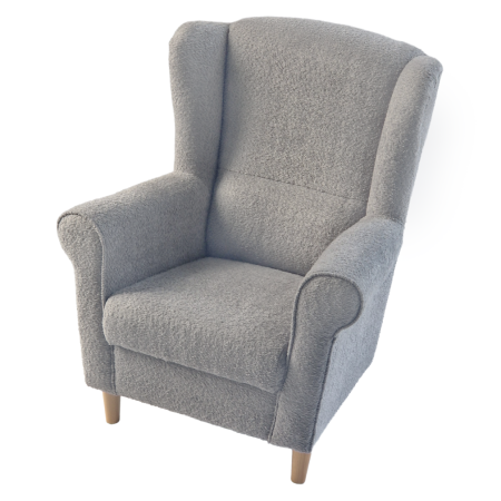 Fotoliu, textil gri Coral, CHARLOT [12]