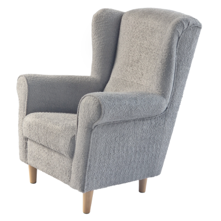 Fotoliu, textil gri Coral, CHARLOT [5]