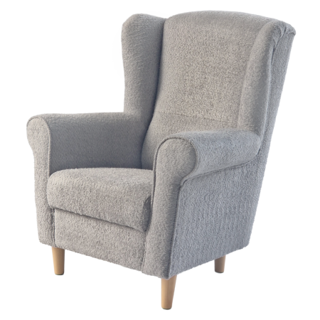 Fotoliu, textil gri Coral, CHARLOT [4]