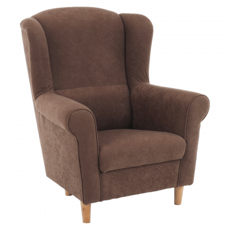 Fotolii balansoar/relaxante - Fotoliu, textil maro, CHARLOT