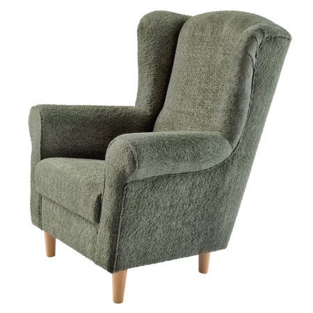 Fotoliu, textil verde Coral, CHARLOT [13]