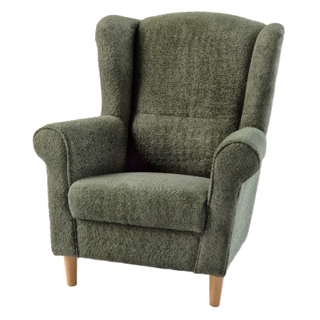 Fotoliu, textil verde Coral, CHARLOT [9]