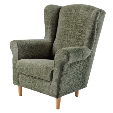 Fotoliu, textil verde Coral, CHARLOT [3]