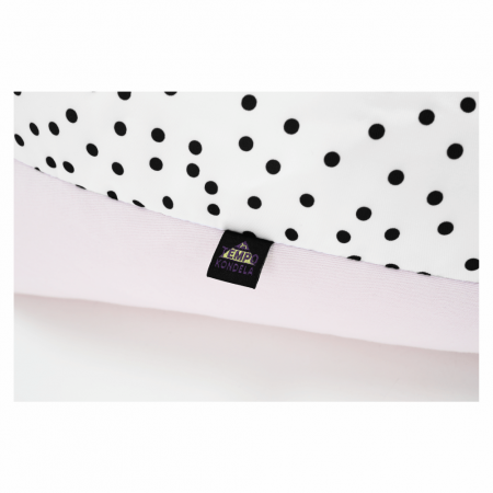 Fotoliu tip sac, alb/roz/gri, POMPOM [5]