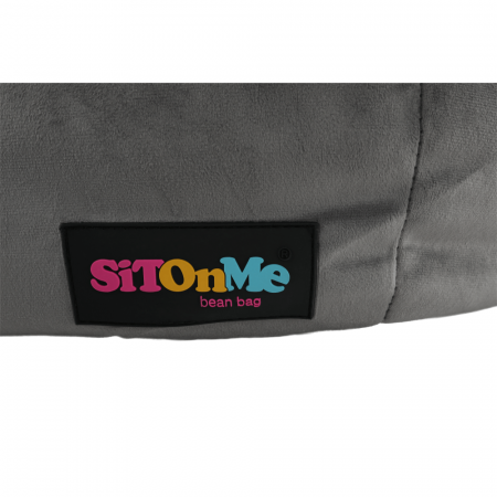 Fotoliu tip sac, material textil gri, BABY TIPUL 1 [13]
