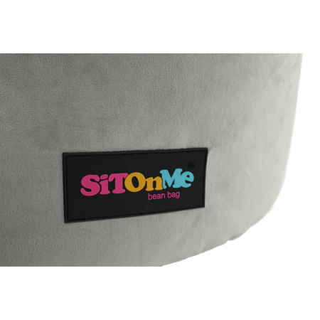 Fotoliu tip sac, material textil gri, BABY TIPUL 2 [14]
