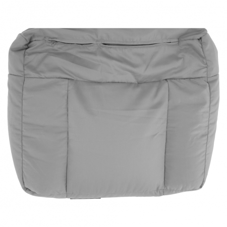 Fotoliu tip sac, material textil gri deschis, TAMPO [14]