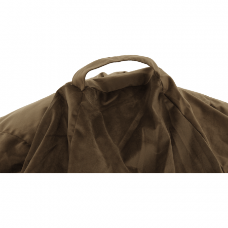 Fotoliu tip sac, material textil gri-maro TAUPE, TRIKALO [4]