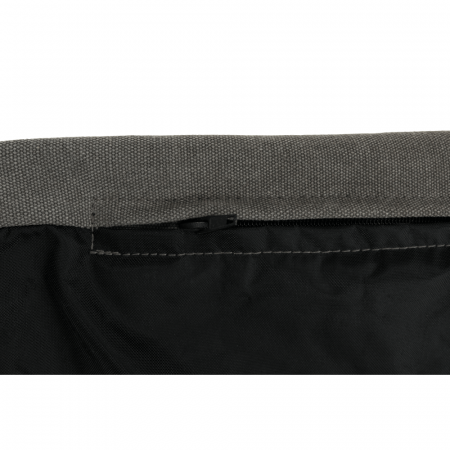Fotoliu tip sac, material textil gri, URASON [16]
