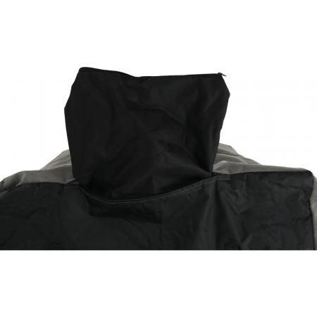 Fotoliu tip sac, material textil gri, URASON [17]