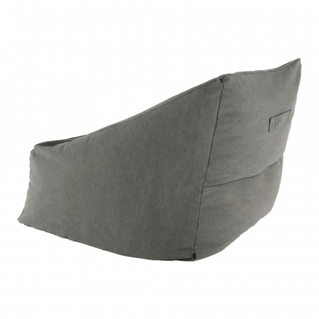 Fotoliu tip sac, material textil gri, URASON [9]