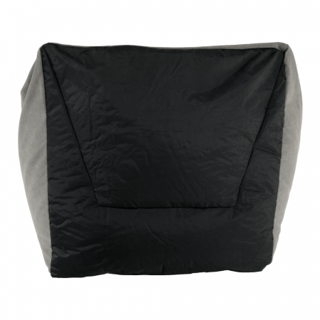 Fotoliu tip sac, material textil gri, URASON [15]