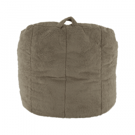 Fotoliu tip sac, material textil maro deschis, ALMERO [9]