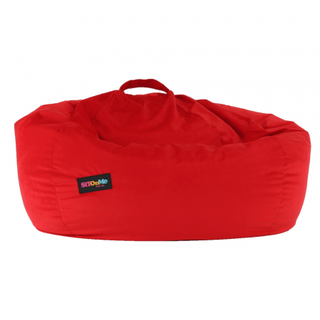 Fotoliu tip sac, material textil roşu, TRIKALO [7]